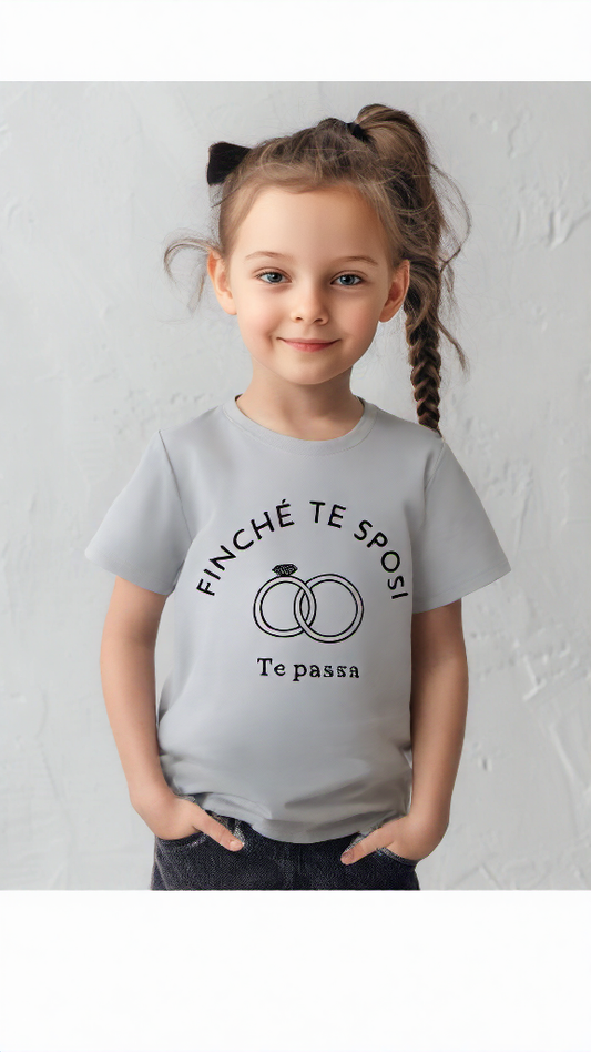 Finchè te sposi te passa - T-shirt Uomo/Donna